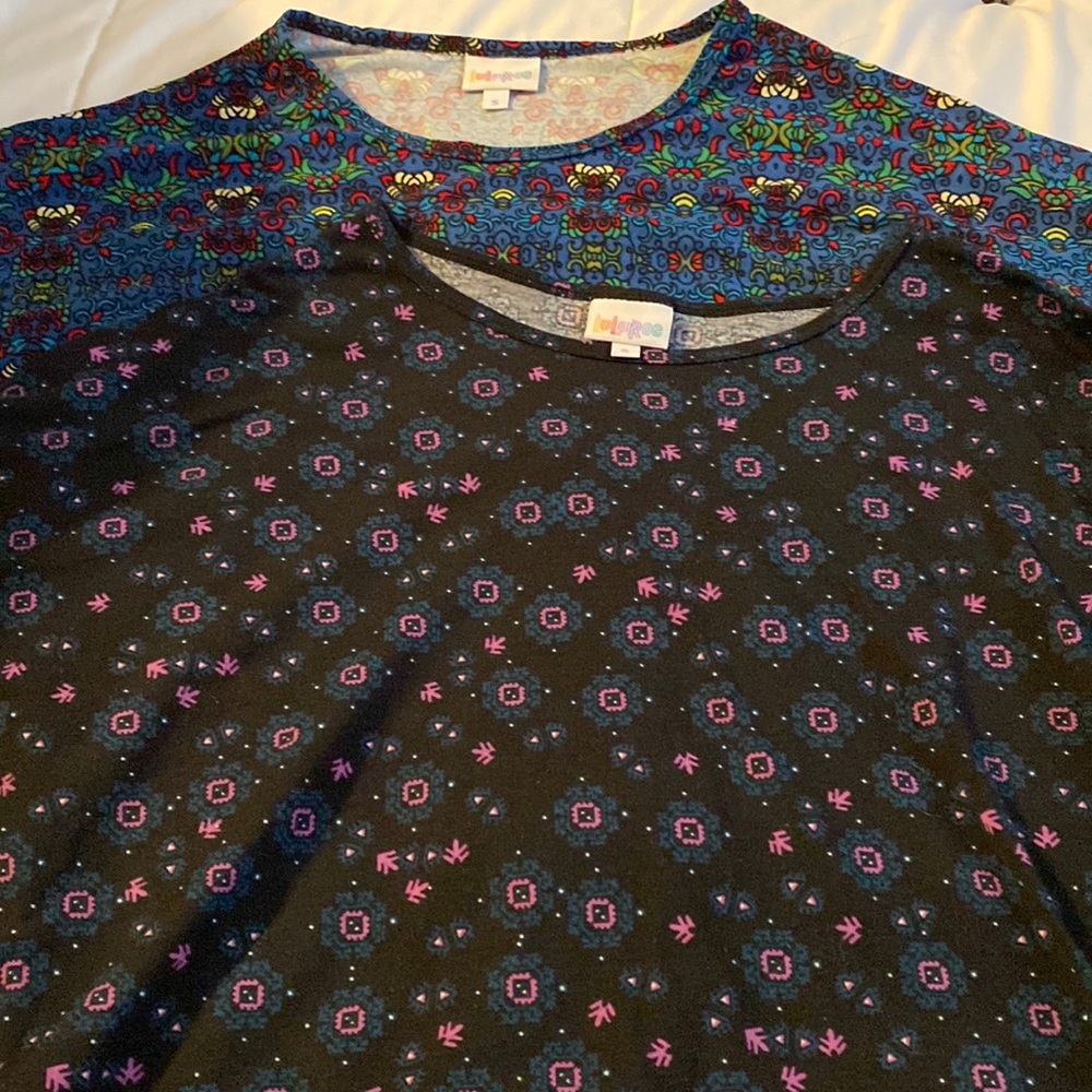 2 Lularoe Irma size small